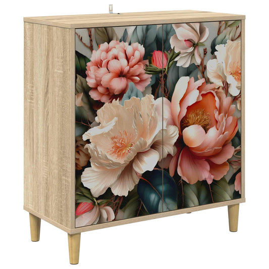 vidaXL Sideboard BORNE Sonoma 69 x 33 x 75 cm Engineered Wood