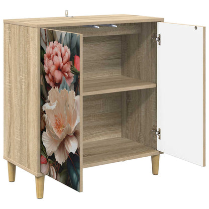 vidaXL Sideboard BORNE Sonoma 69 x 33 x 75 cm Engineered Wood