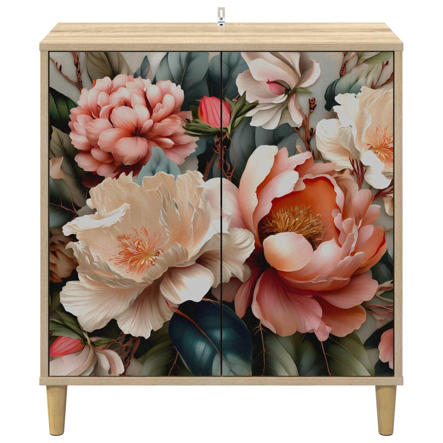vidaXL Sideboard BORNE Sonoma 69 x 33 x 75 cm Engineered Wood