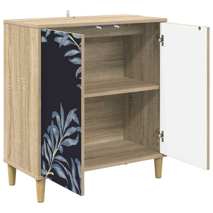 vidaXL Sideboard DOKKUM Sonoma 69 x 33 x 75 cm Engineered Wood