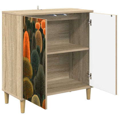 vidaXL Sideboard ZAANDAM Sonoma 69 x 33 x 75 cm Engineered Wood