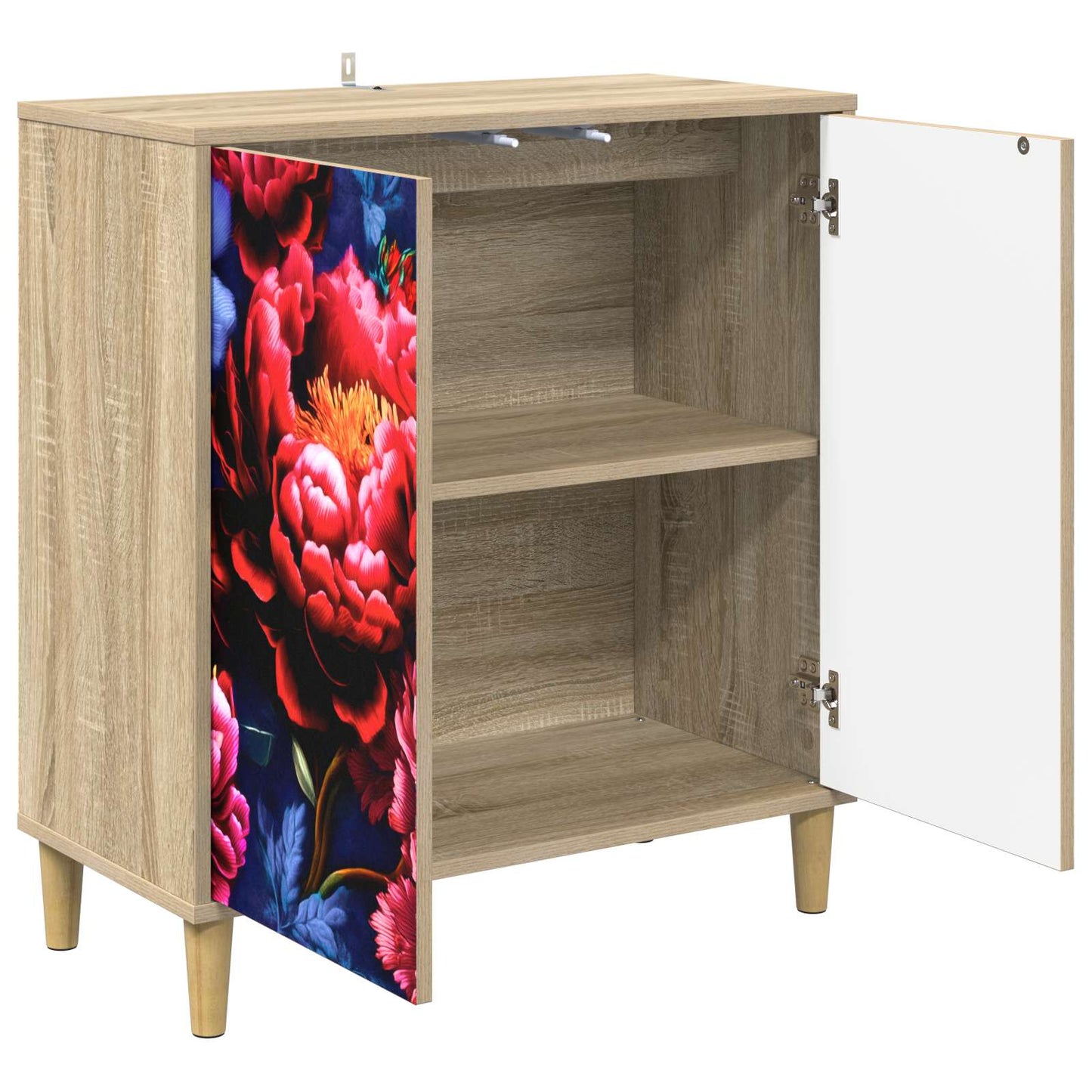 vidaXL Sideboard KIEL Sonoma 69 x 33 x 75 cm Engineered Wood