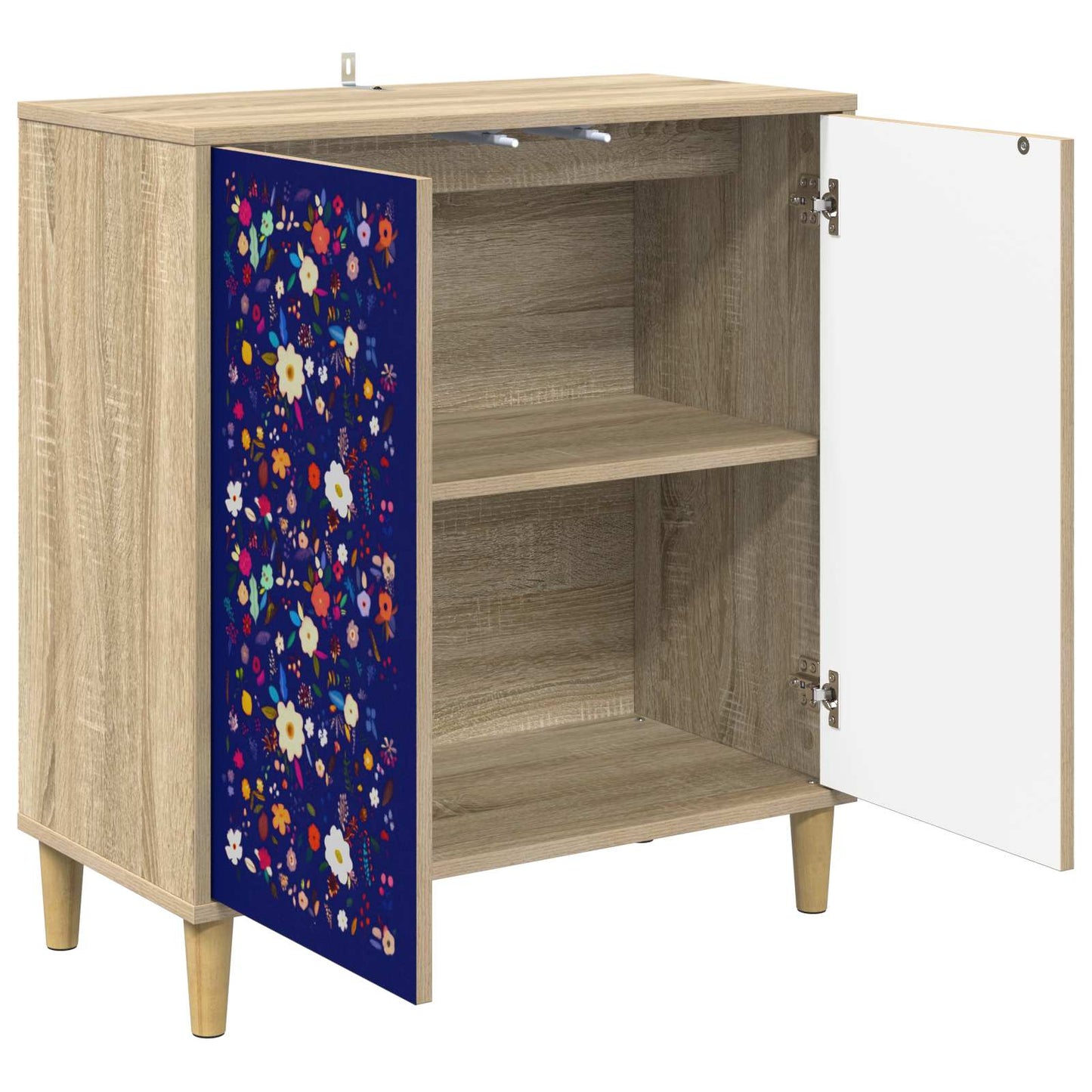 vidaXL Sideboard MAINZ Sonoma 69 x 33 x 75 cm Engineered Wood