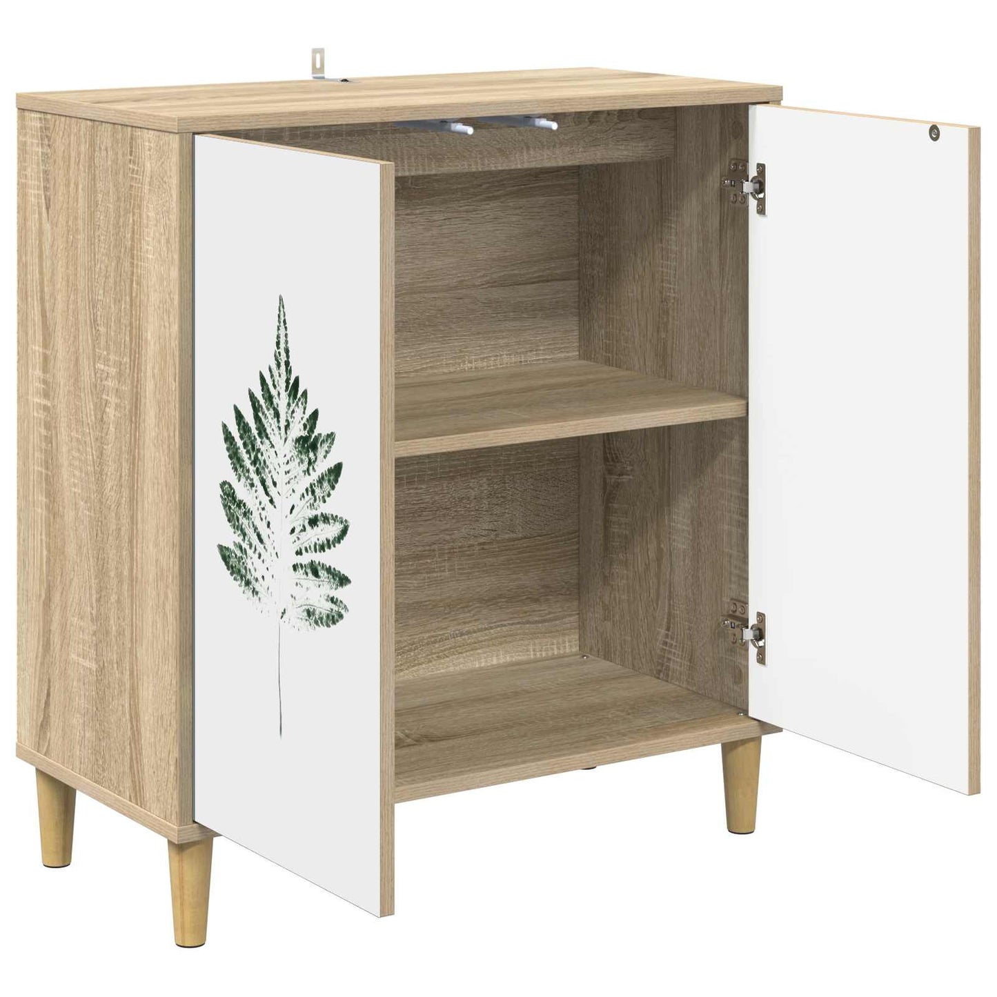 vidaXL Sideboard HANAU Sonoma 69 x 33 x 75 cm Engineered Wood
