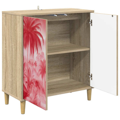 vidaXL Sideboard AACHEN Sonoma 69 x 33 x 75 cm Engineered Wood