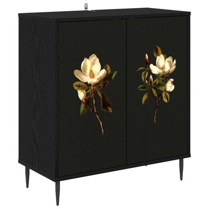 vidaXL Sideboard BREMEN Black Oak 69 x 33 x 76 cm Engineered Wood