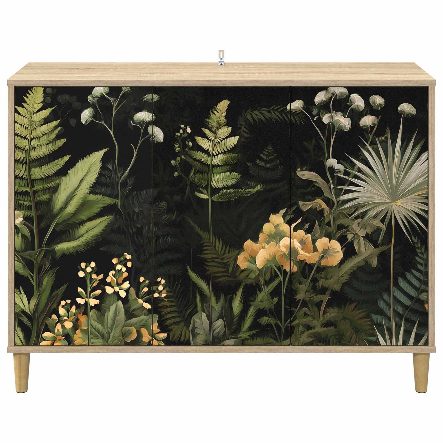 vidaXL Sideboard RHENEN Sonoma 102 x 33 x 75 cm Engineered Wood