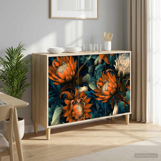 vidaXL Sideboard LOCHEM Sonoma 102 x 33 x 75 cm Engineered Wood
