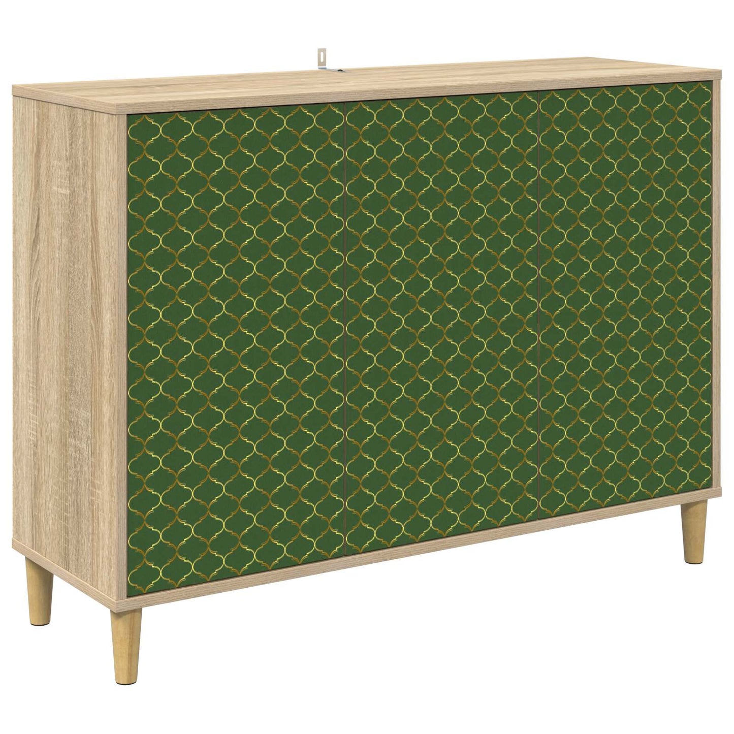 vidaXL Sideboard GELEEN Sonoma 102 x 33 x 75 cm Engineered Wood