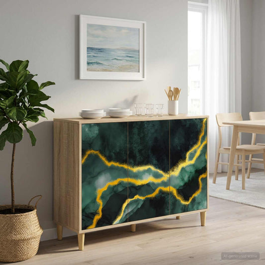 vidaXL Sideboard WIJHE Sonoma 102 x 33 x 75 cm Engineered Wood