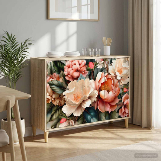 vidaXL Sideboard BORNE Sonoma 102 x 33 x 75 cm Engineered Wood
