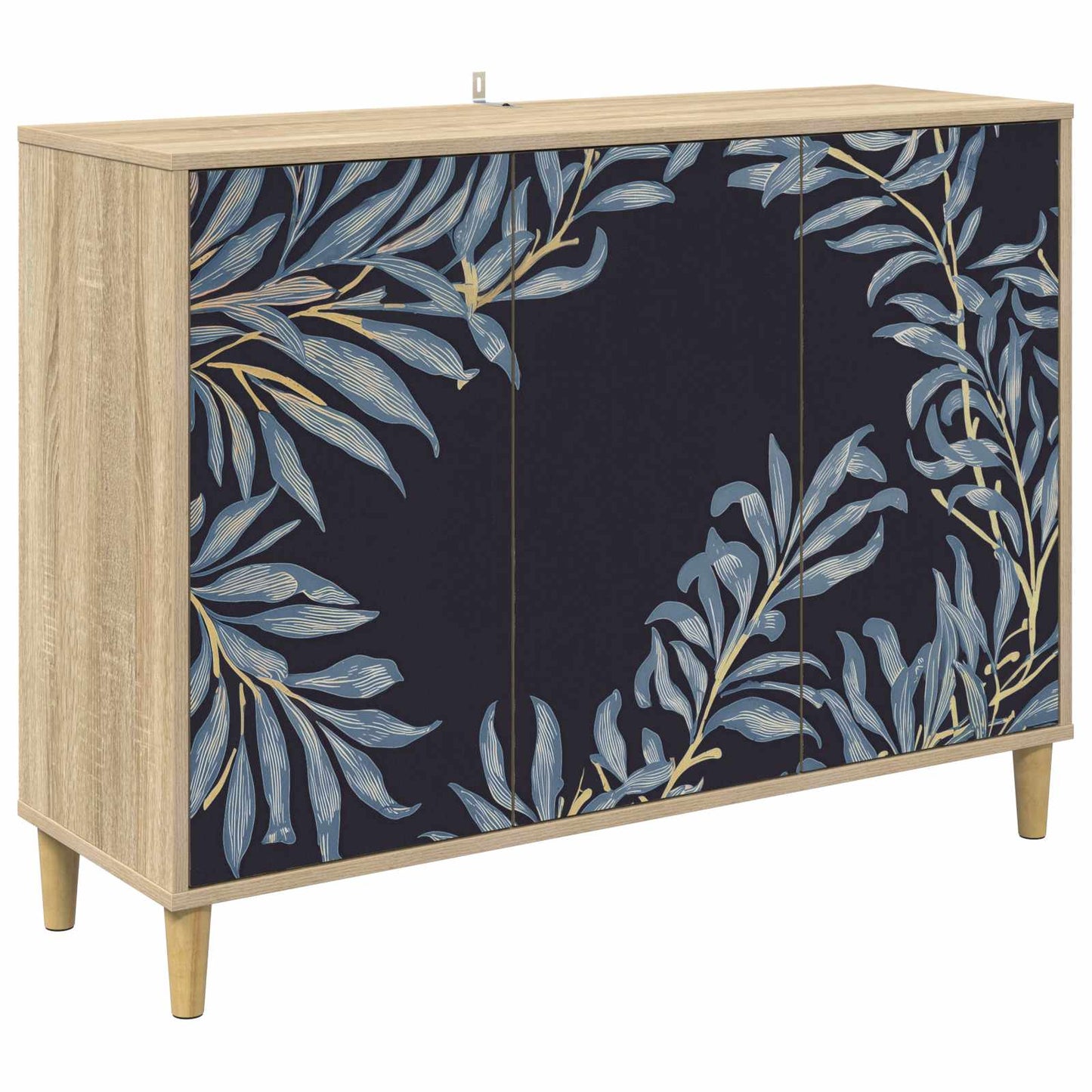 vidaXL Sideboard DOKKUM Sonoma 102 x 33 x 75 cm Engineered Wood