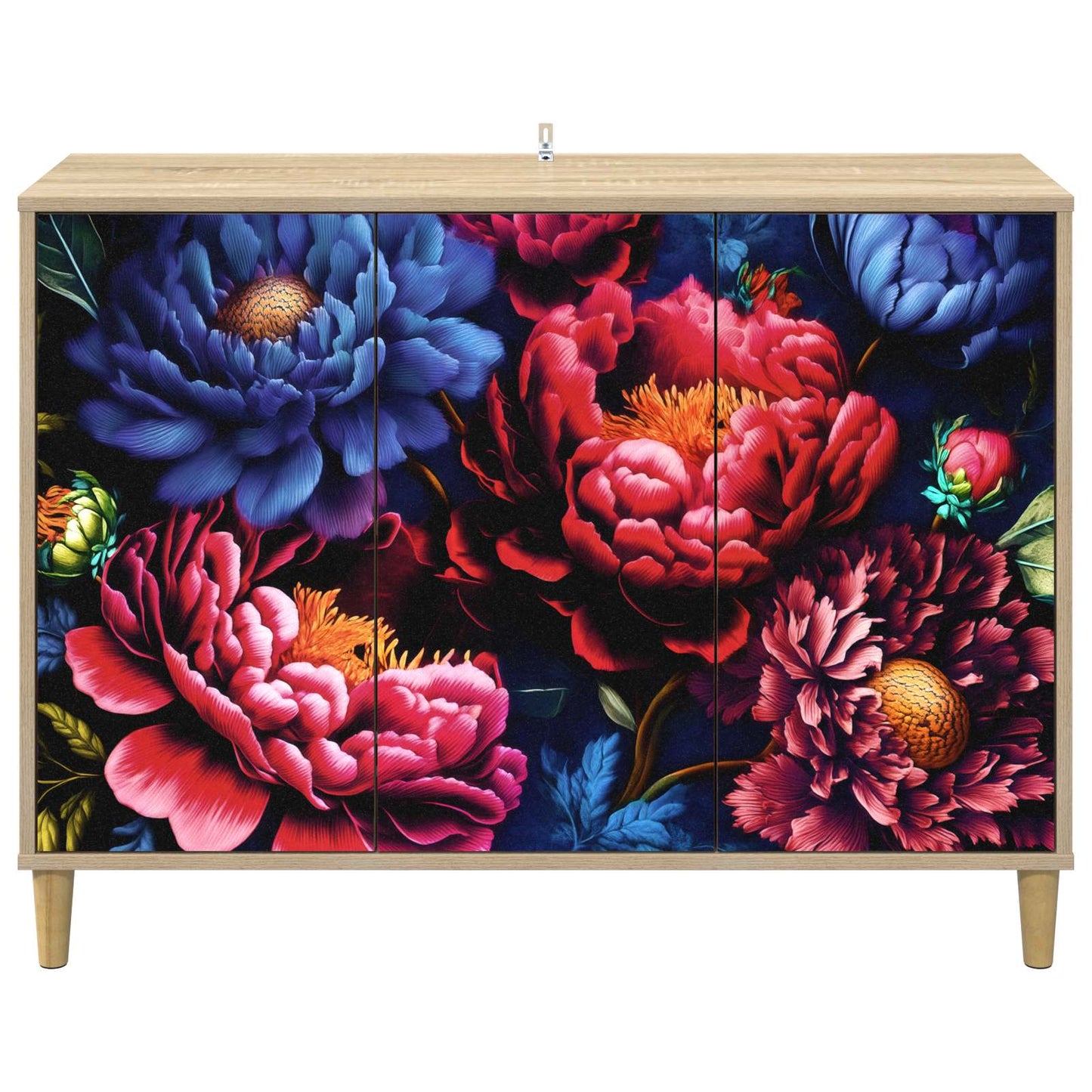 vidaXL Sideboard KIEL Sonoma 102 x 33 x 75 cm Engineered Wood