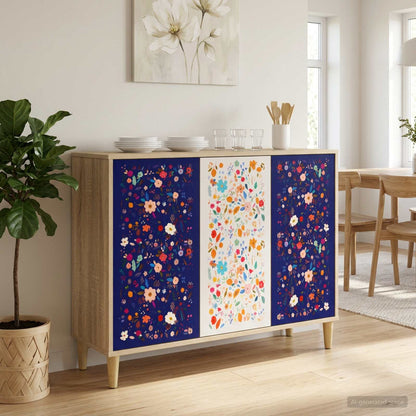 vidaXL Sideboard MAINZ Sonoma 102 x 33 x 75 cm Engineered Wood