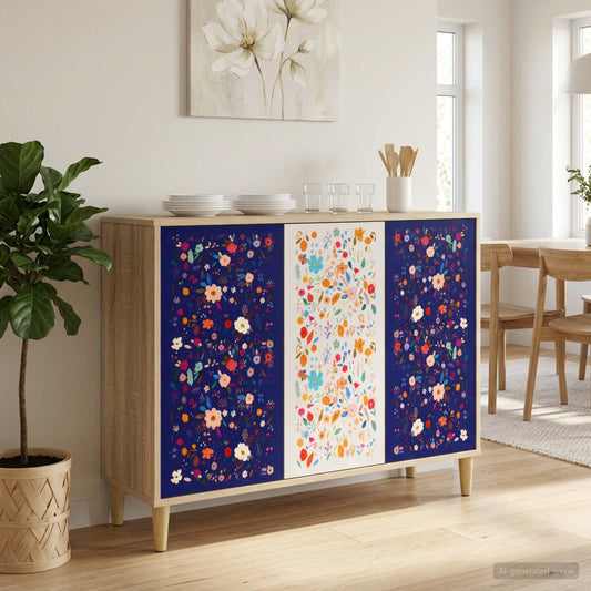 vidaXL Sideboard MAINZ Sonoma 102 x 33 x 75 cm Engineered Wood