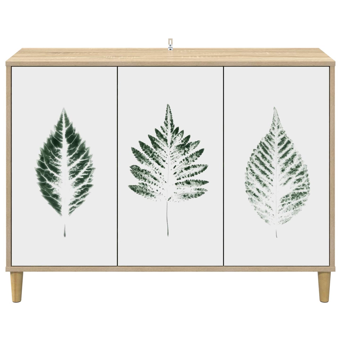 vidaXL Sideboard HANAU Sonoma 102 x 33 x 75 cm Engineered Wood