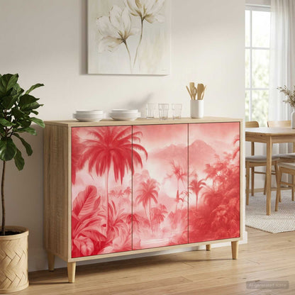 vidaXL Sideboard AACHEN Sonoma 102 x 33 x 75 cm Engineered Wood