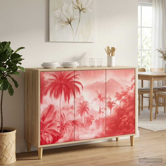 vidaXL Sideboard AACHEN Sonoma 102 x 33 x 75 cm Engineered Wood