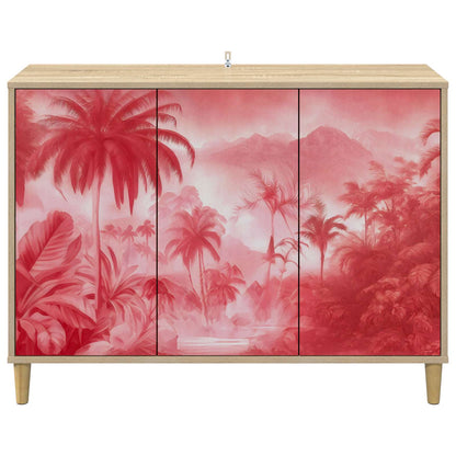 vidaXL Sideboard AACHEN Sonoma 102 x 33 x 75 cm Engineered Wood