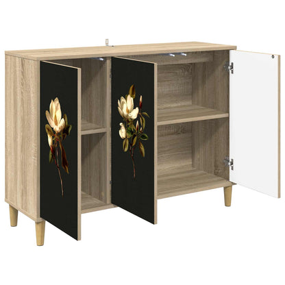 vidaXL Sideboard BREMEN Sonoma 102 x 33 x 75 cm Engineered Wood