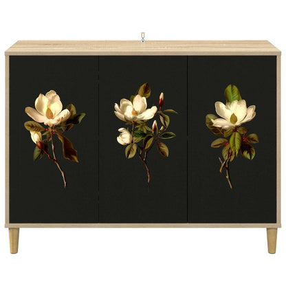 vidaXL Sideboard BREMEN Sonoma 102 x 33 x 75 cm Engineered Wood