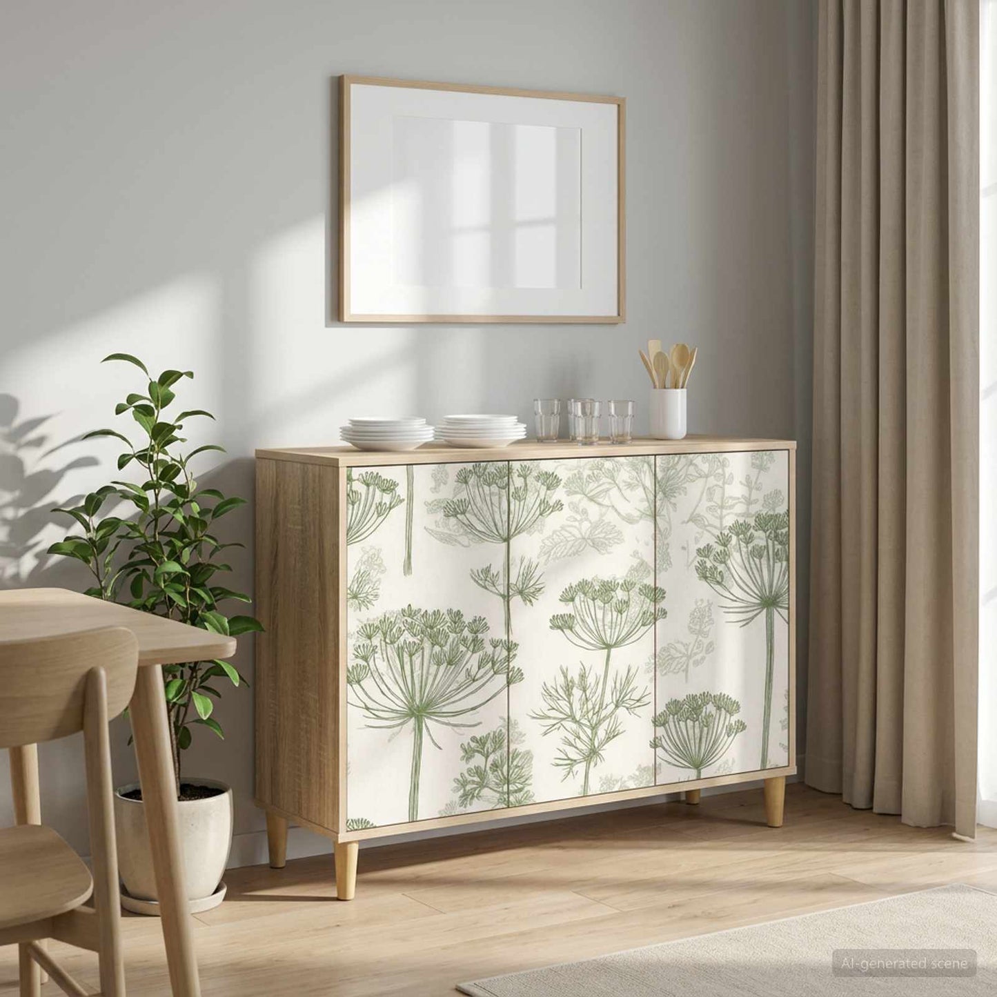 vidaXL Sideboard GOTHA Sonoma 102 x 33 x 75 cm Engineered Wood