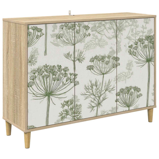 vidaXL Sideboard GOTHA Sonoma 102 x 33 x 75 cm Engineered Wood