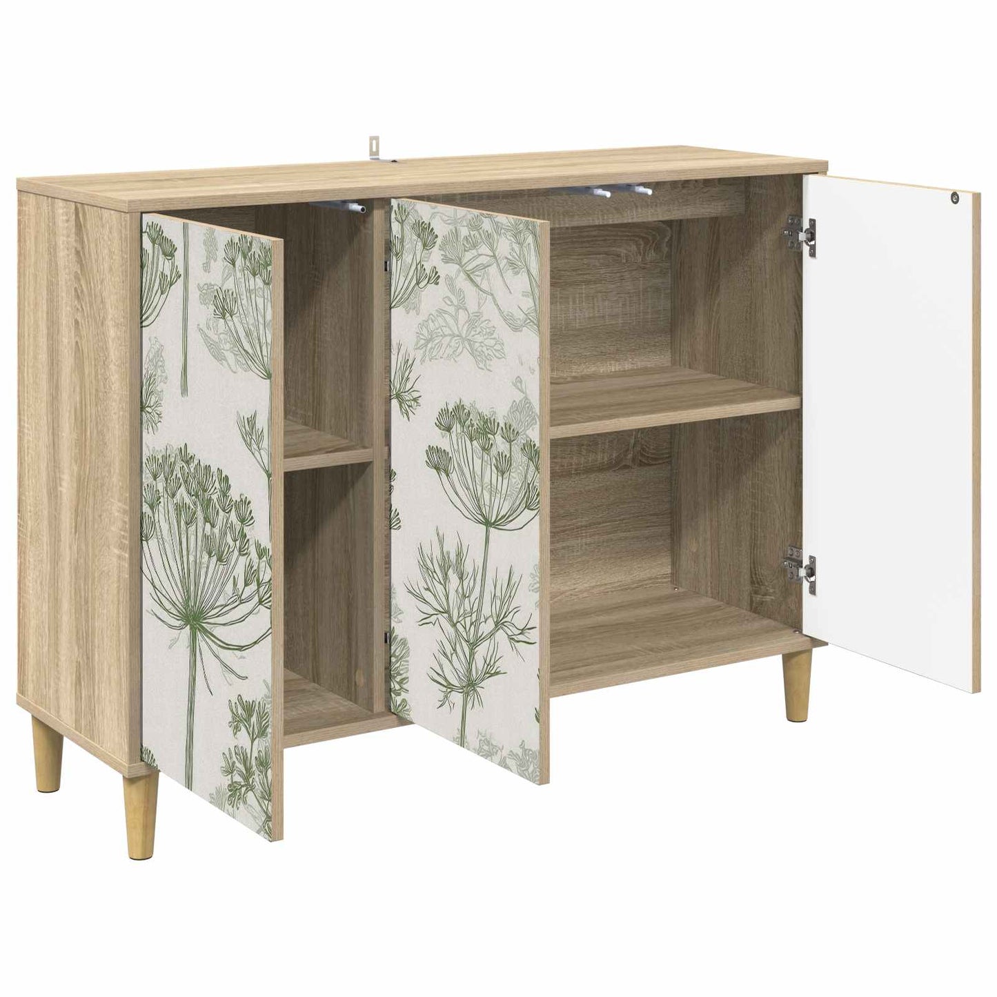 vidaXL Sideboard GOTHA Sonoma 102 x 33 x 75 cm Engineered Wood