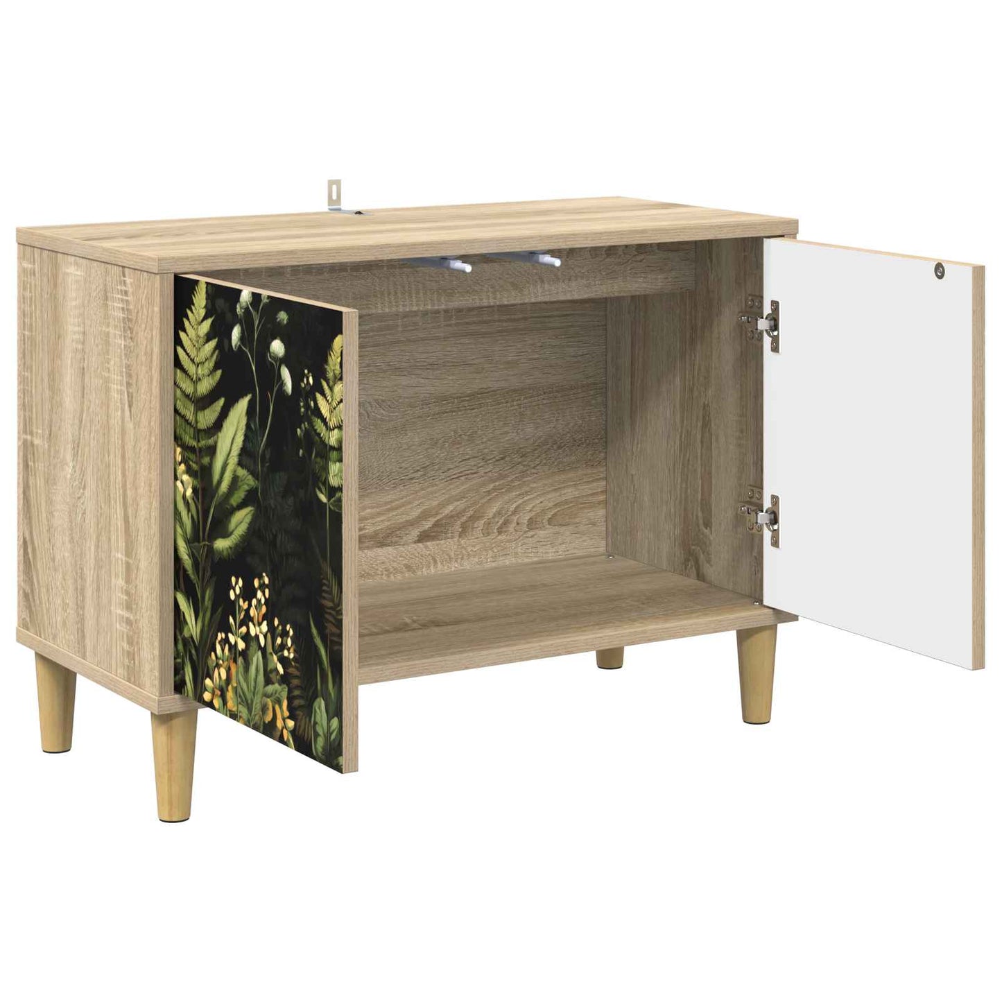 vidaXL TV Cabinet RHENEN 69 x 33 x 50 cm Sonoma Engineered Wood