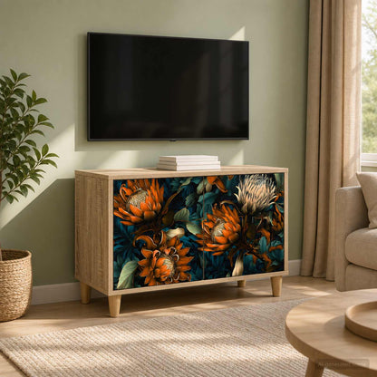 vidaXL TV Cabinet LOCHEM 69 x 33 x 50 cm Sonoma Engineered Wood