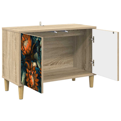 vidaXL TV Cabinet LOCHEM 69 x 33 x 50 cm Sonoma Engineered Wood