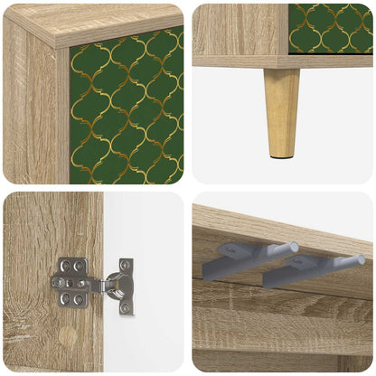 vidaXL TV Cabinet GELEEN 69 x 33 x 50 cm Sonoma Engineered Wood