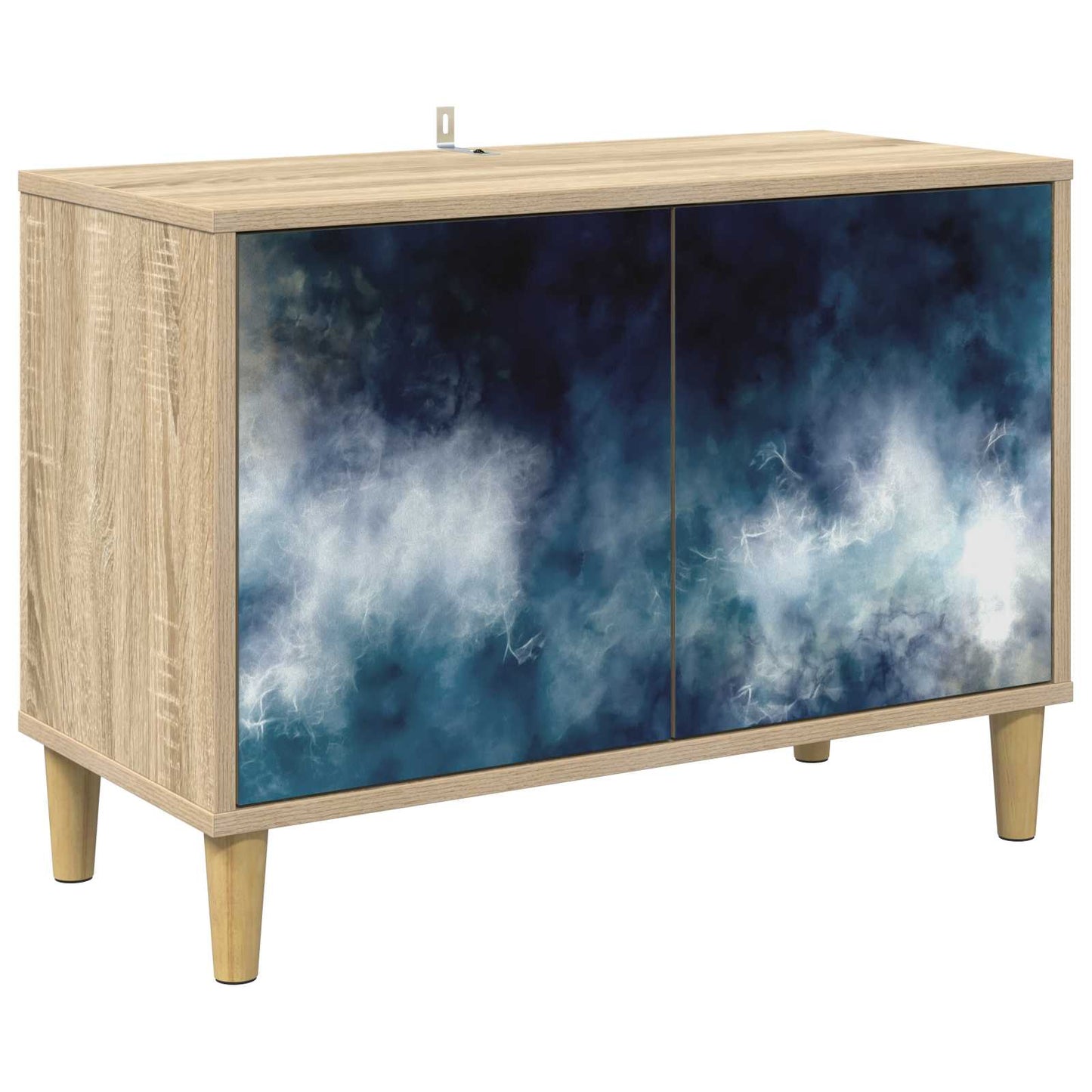 vidaXL TV Cabinet RAALTE 69 x 33 x 50 cm Sonoma Engineered Wood