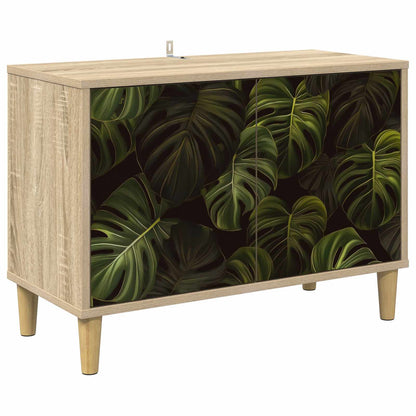 vidaXL TV Cabinet ELBURG 69 x 33 x 50 cm Sonoma Engineered Wood