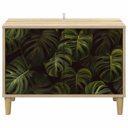 vidaXL TV Cabinet ELBURG 69 x 33 x 50 cm Sonoma Engineered Wood