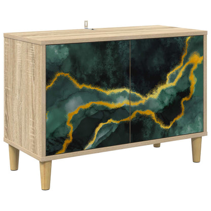 vidaXL TV Cabinet WIJHE 69 x 33 x 50 cm Sonoma Engineered Wood