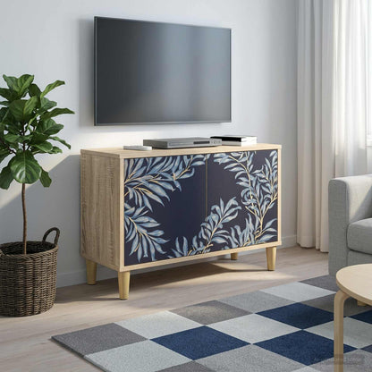 vidaXL TV Cabinet DOKKUM 69 x 33 x 50 cm Sonoma Engineered Wood