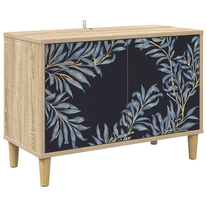vidaXL TV Cabinet DOKKUM 69 x 33 x 50 cm Sonoma Engineered Wood