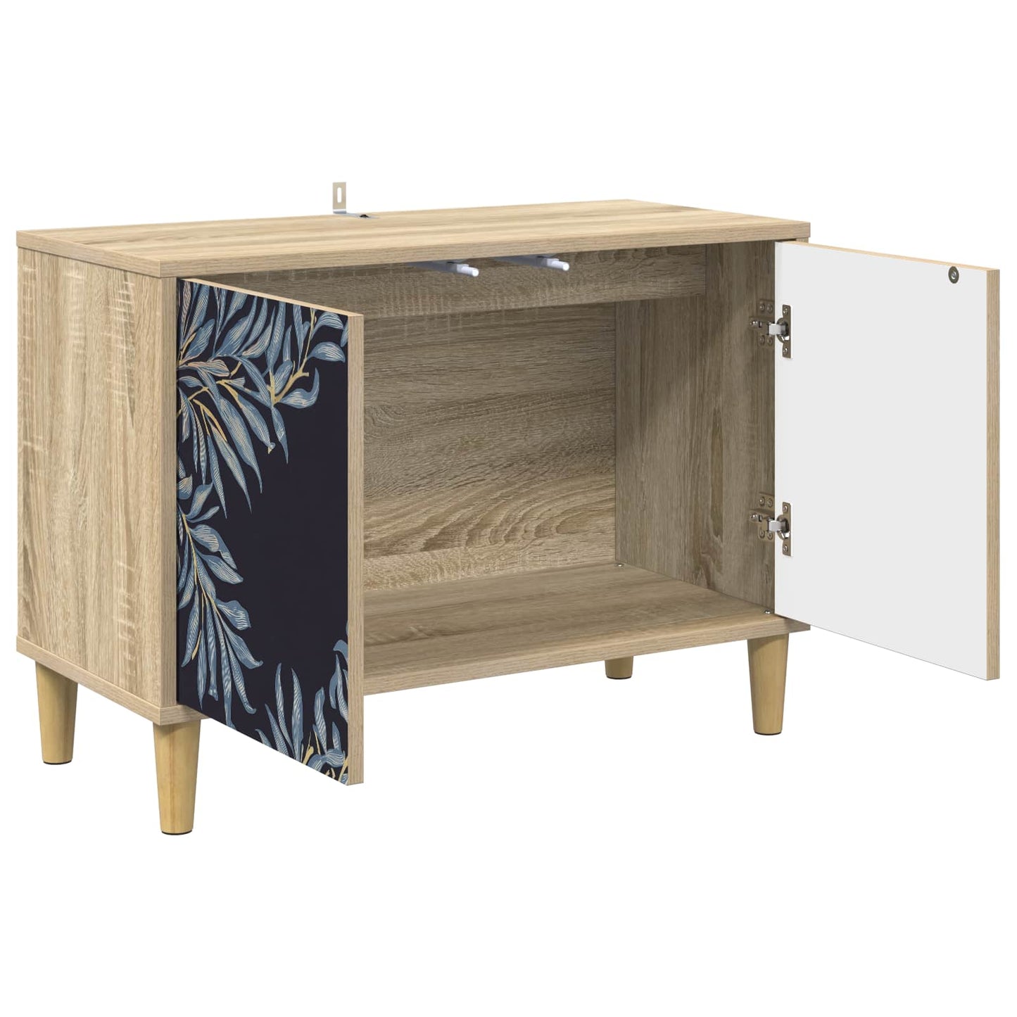 vidaXL TV Cabinet DOKKUM 69 x 33 x 50 cm Sonoma Engineered Wood