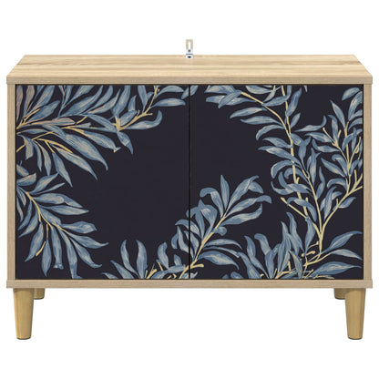 vidaXL TV Cabinet DOKKUM 69 x 33 x 50 cm Sonoma Engineered Wood