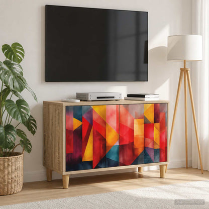 vidaXL TV Cabinet HEESCH 69 x 33 x 50 cm Sonoma Engineered Wood