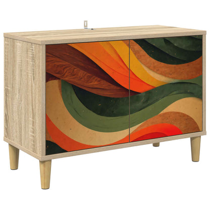 vidaXL TV Cabinet BONN 69 x 33 x 50 cm Sonoma Engineered Wood