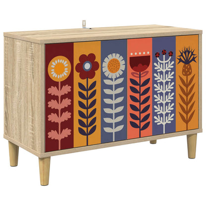 vidaXL TV Cabinet ESSEN 69 x 33 x 50 cm Sonoma Engineered Wood