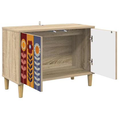 vidaXL TV Cabinet ESSEN 69 x 33 x 50 cm Sonoma Engineered Wood