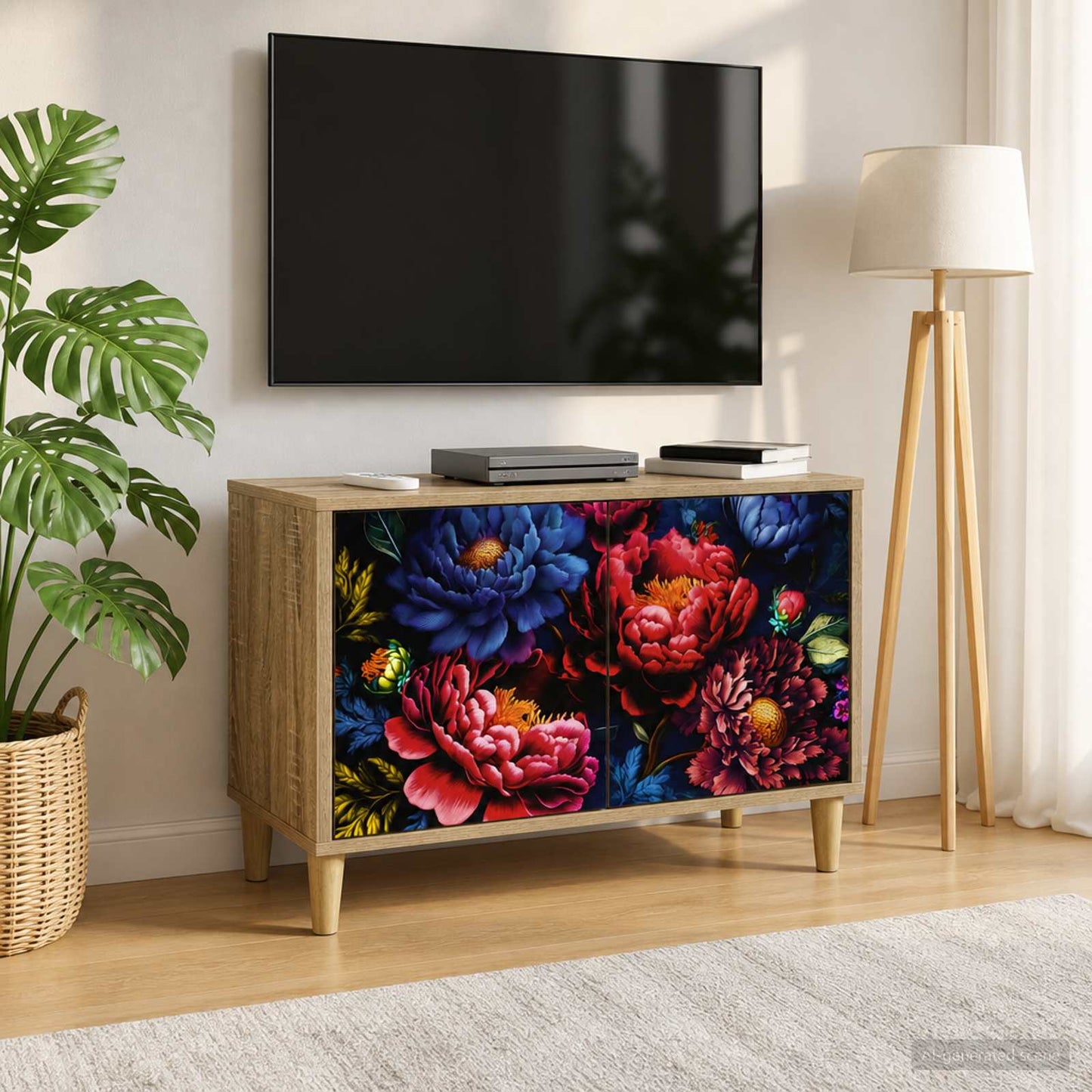 vidaXL TV Cabinet KIEL 69 x 33 x 50 cm Sonoma Engineered Wood