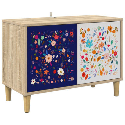 vidaXL TV Cabinet MAINZ 69 x 33 x 50 cm Sonoma Engineered Wood