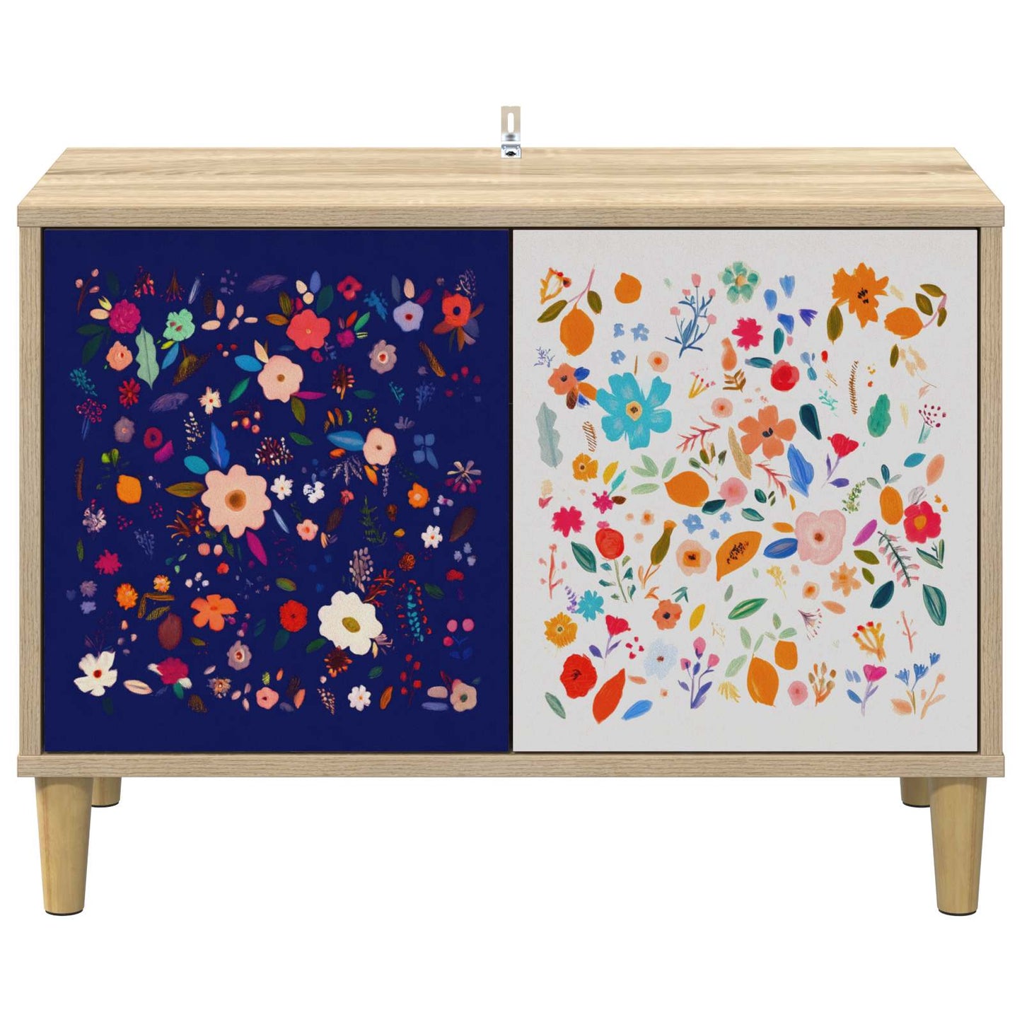 vidaXL TV Cabinet MAINZ 69 x 33 x 50 cm Sonoma Engineered Wood