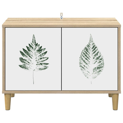 vidaXL TV Cabinet HANAU 69 x 33 x 50 cm Sonoma Engineered Wood