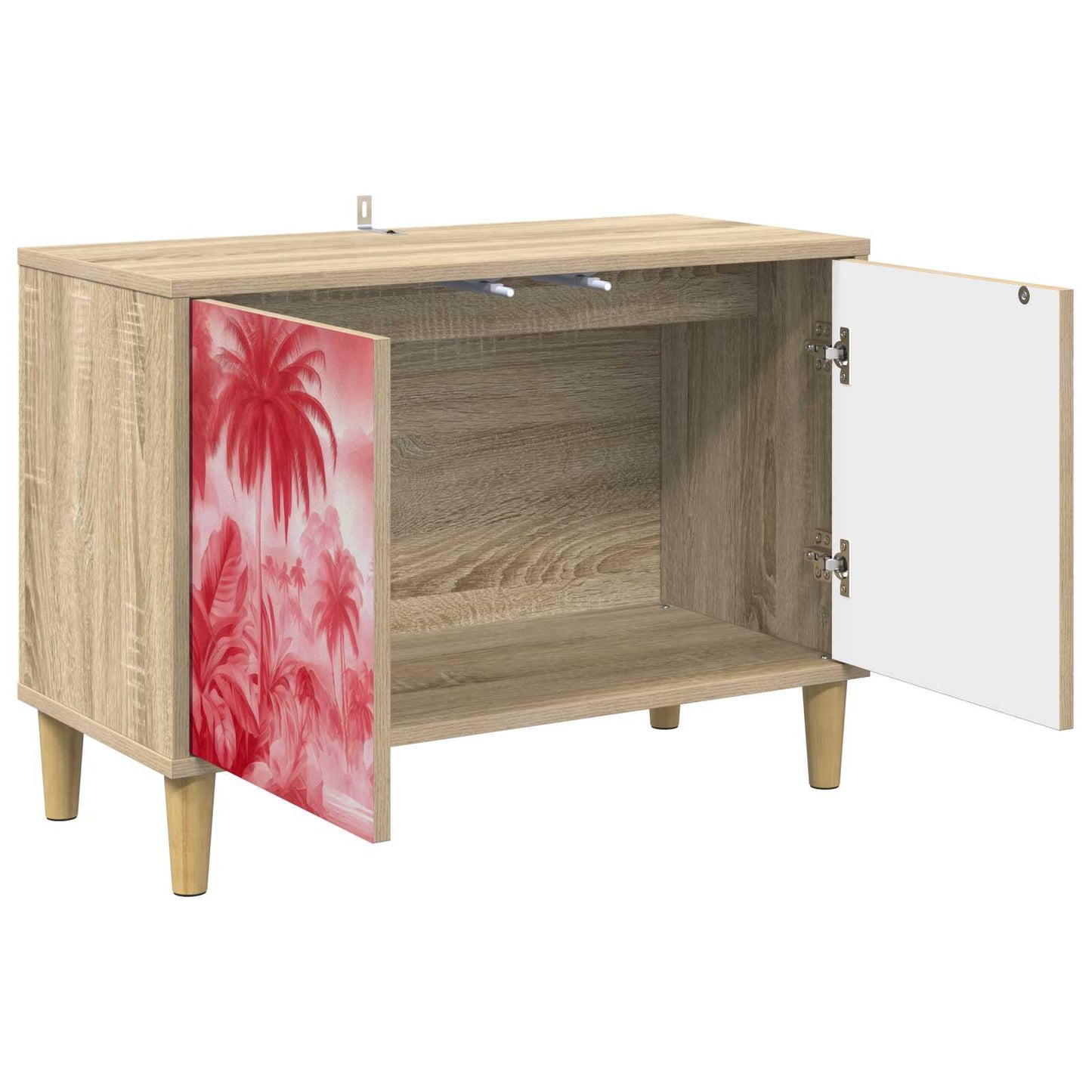 vidaXL TV Cabinet AACHEN 69 x 33 x 50 cm Sonoma Engineered Wood