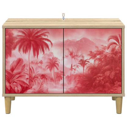 vidaXL TV Cabinet AACHEN 69 x 33 x 50 cm Sonoma Engineered Wood